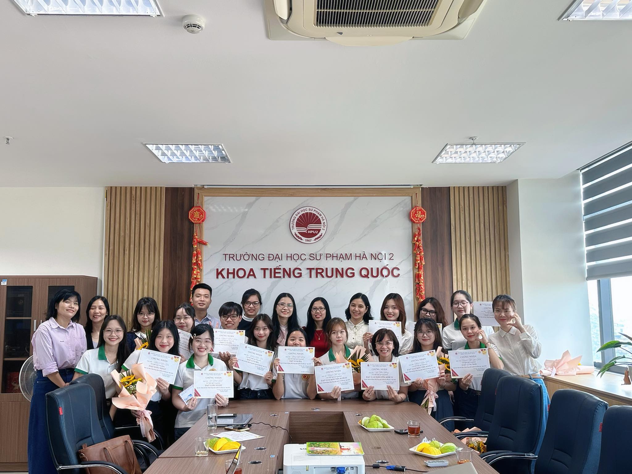 Lễ tổng kết và trao giải cuộc thi “Sinh viên Khoa Tiếng Trung Quốc nghiên cứu khoa học” năm 2025
