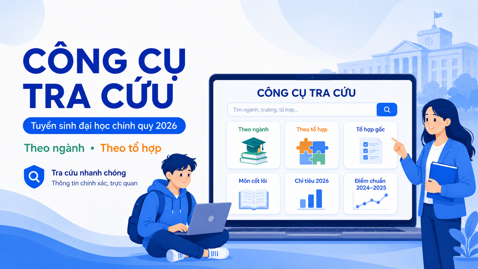 Thông tin tuyển sinh Đại học chính quy 2026