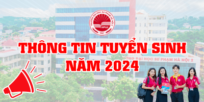 Thông báo Tuyển sinh đại học chính quy năm 2024